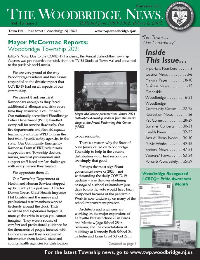 Woodbridge News Summer 2021 