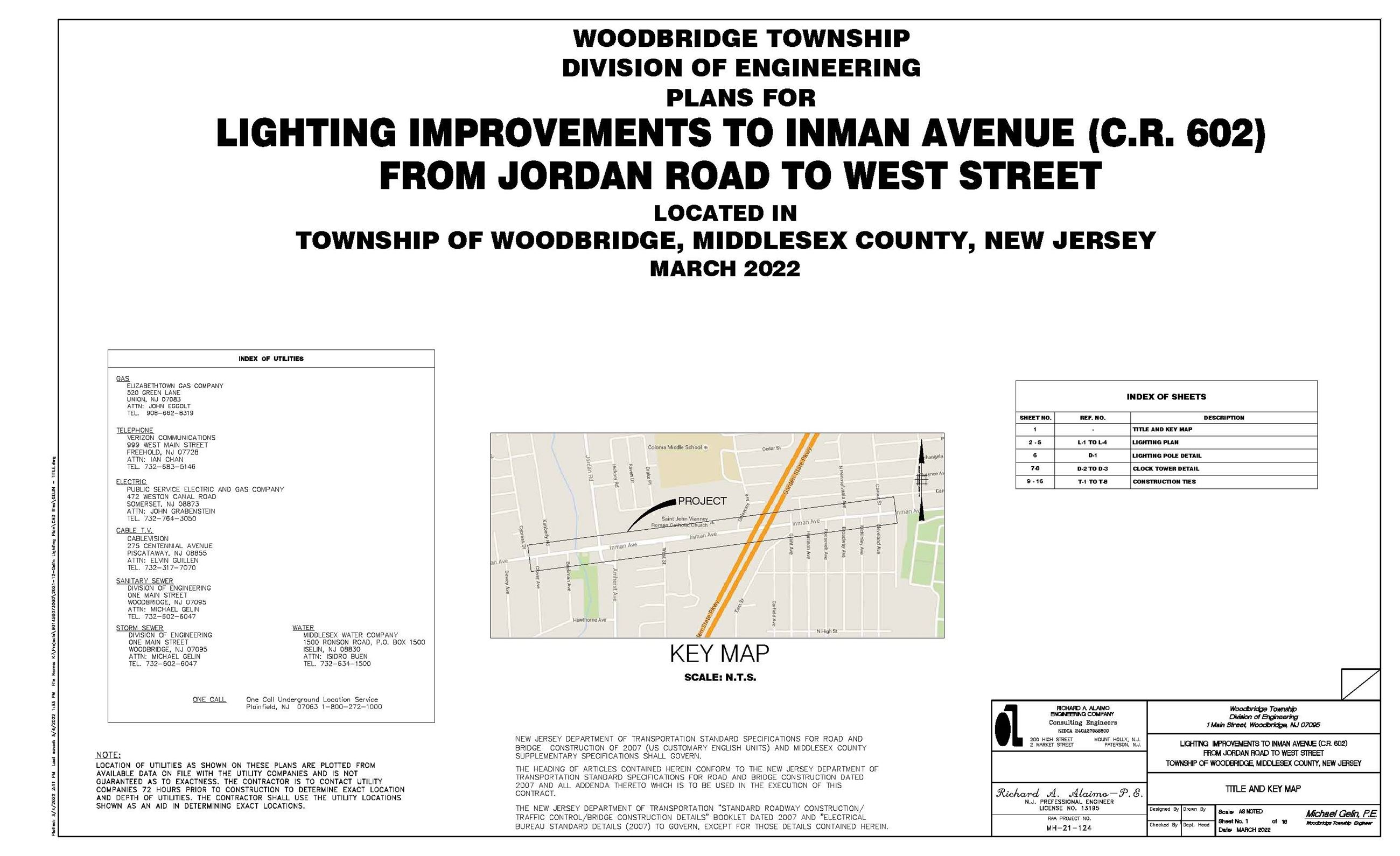 Inman Avenue Streetscape