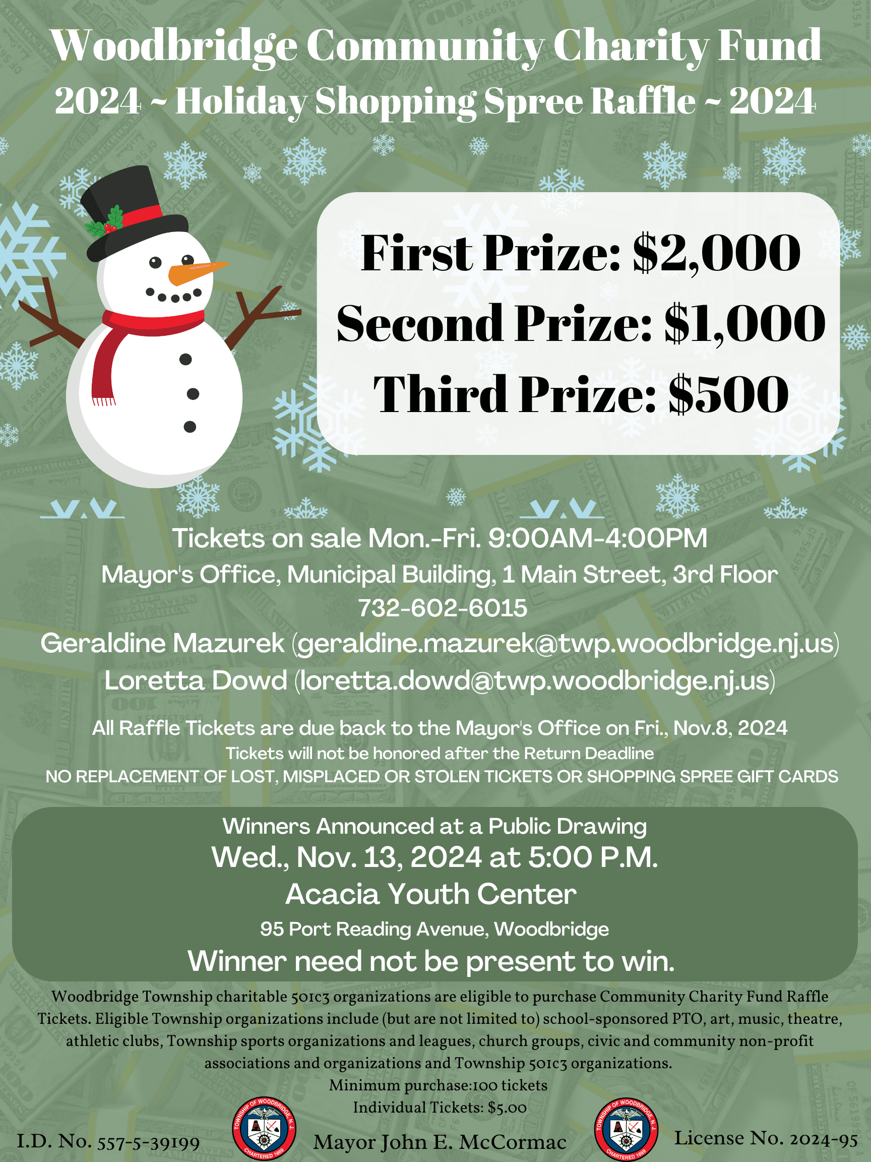 2024 ~ Holiday Shopping Spree