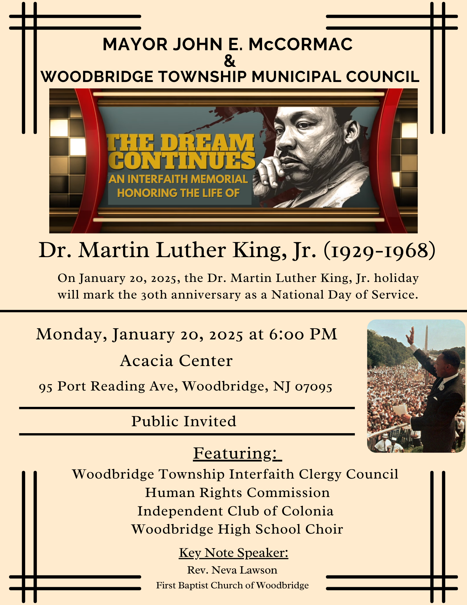 MLK_Invite Flyer Remembrance Ceremony