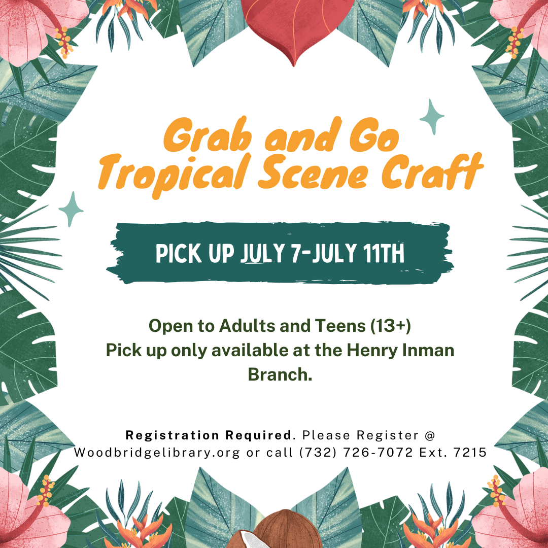 July Tropical Paper Scence png