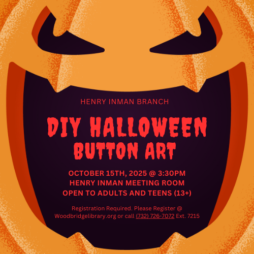 October DIY Halloween Button Art Small PNG 2025