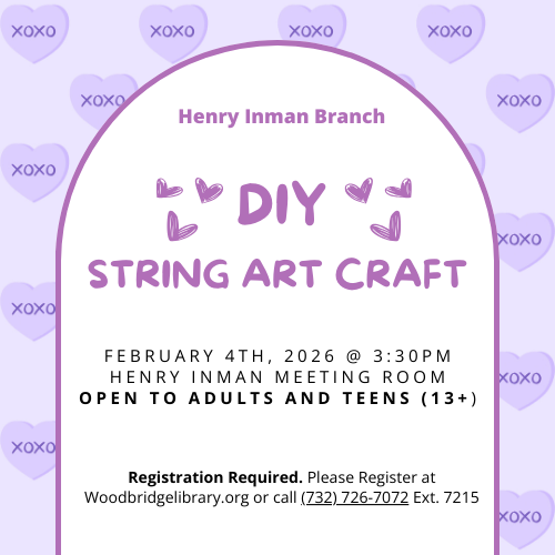 February DIY Heart String Craft  Small PNG 2026