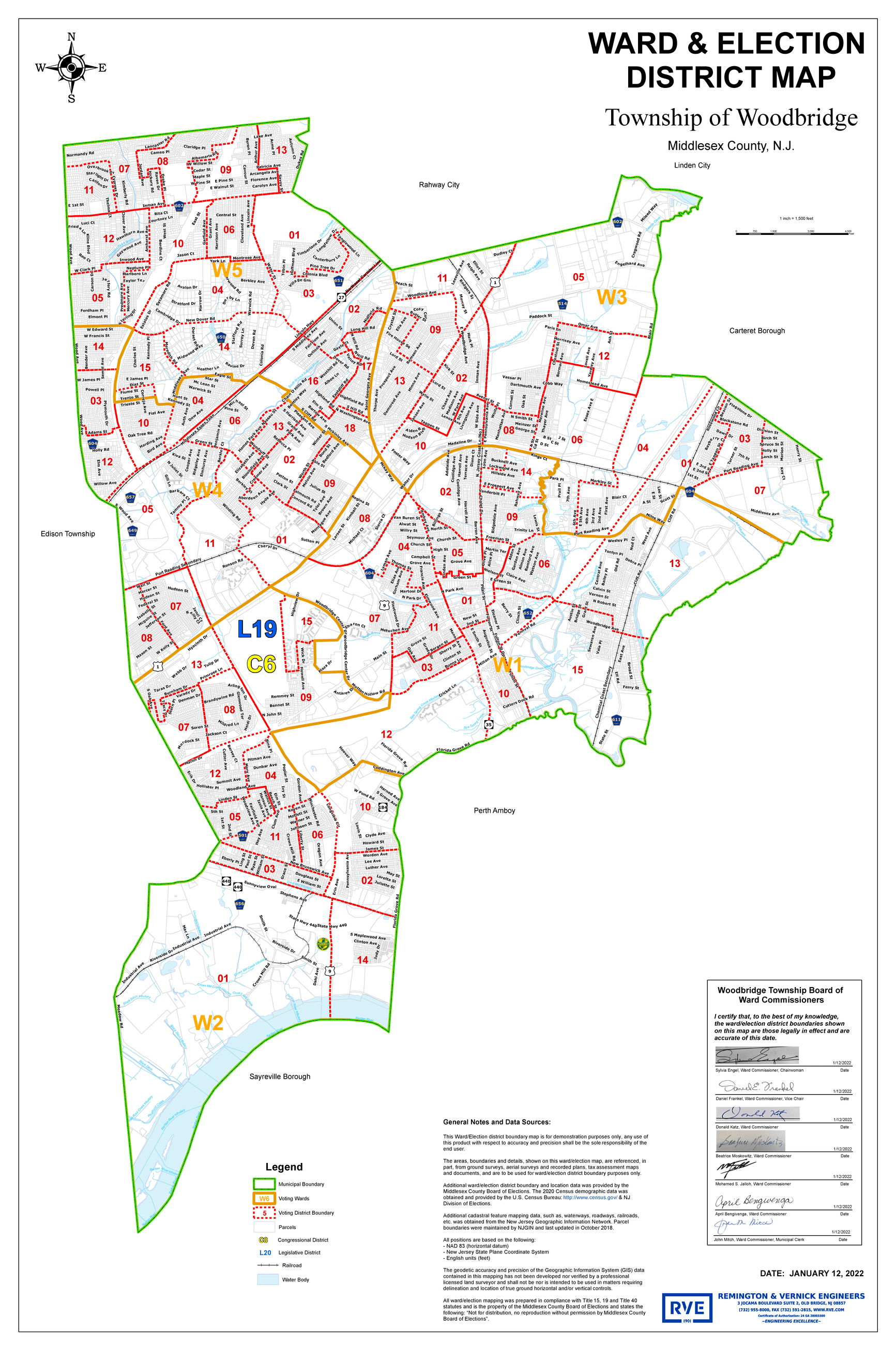 Woodbridge Rewarding Map Signatures Opens in new window