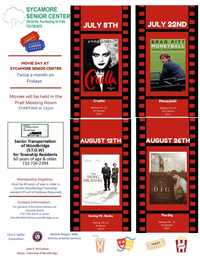 Movie Day at Sycamore Senior Center
