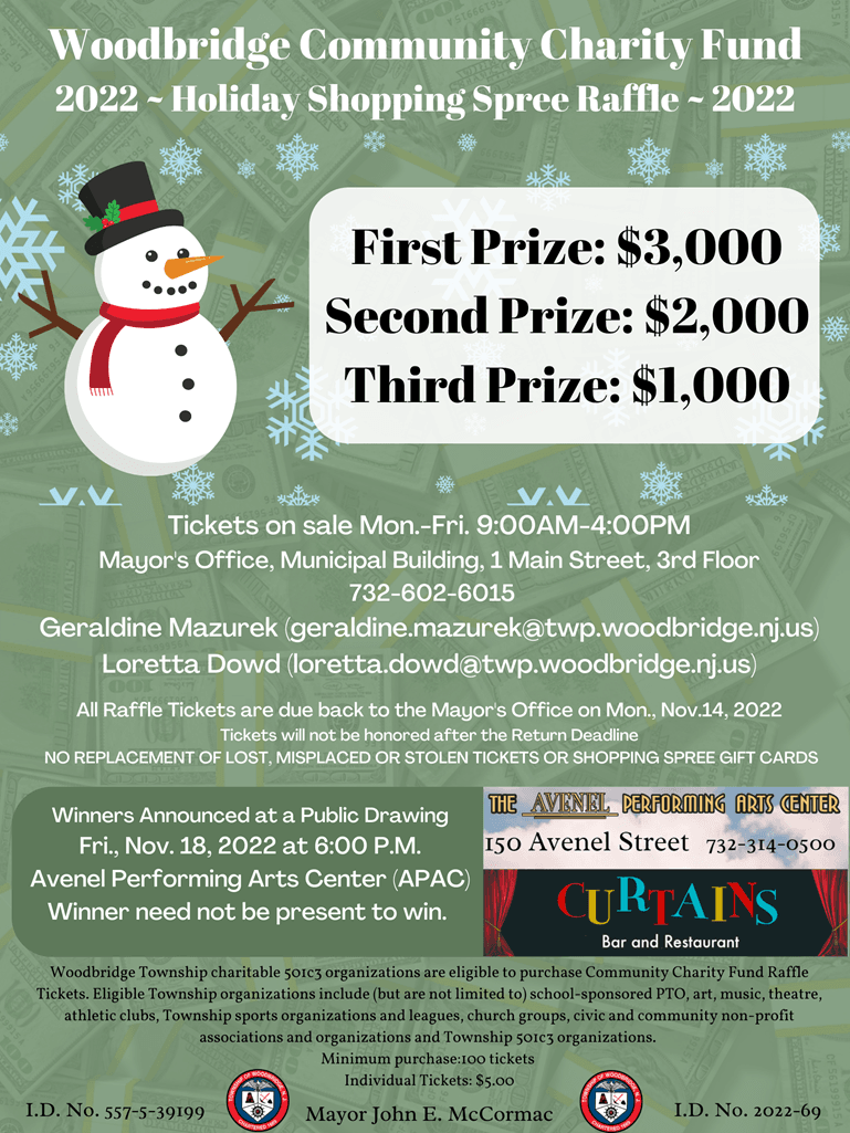 2022  Holiday Raffle