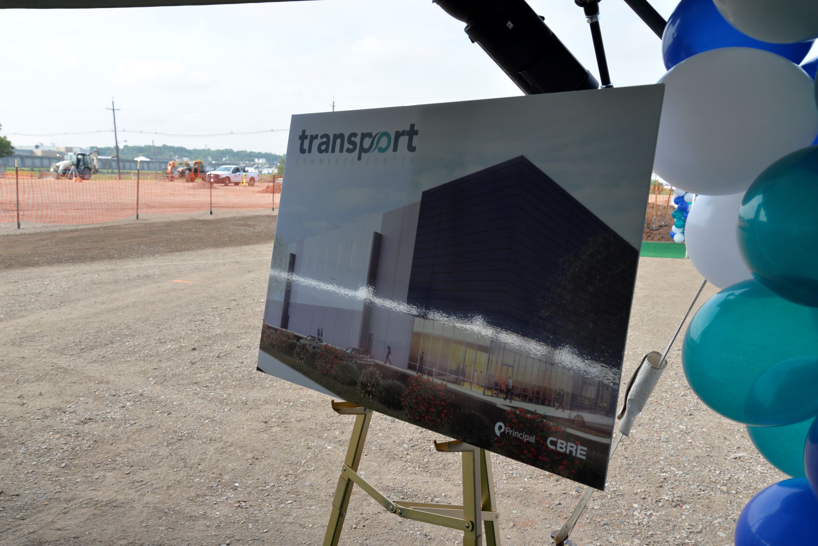 Transport CommerceCenter - Groundbreaking Sign - 9-26-17