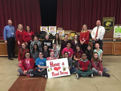 Avenel Middle School Have-A-Heart - 2-15-18